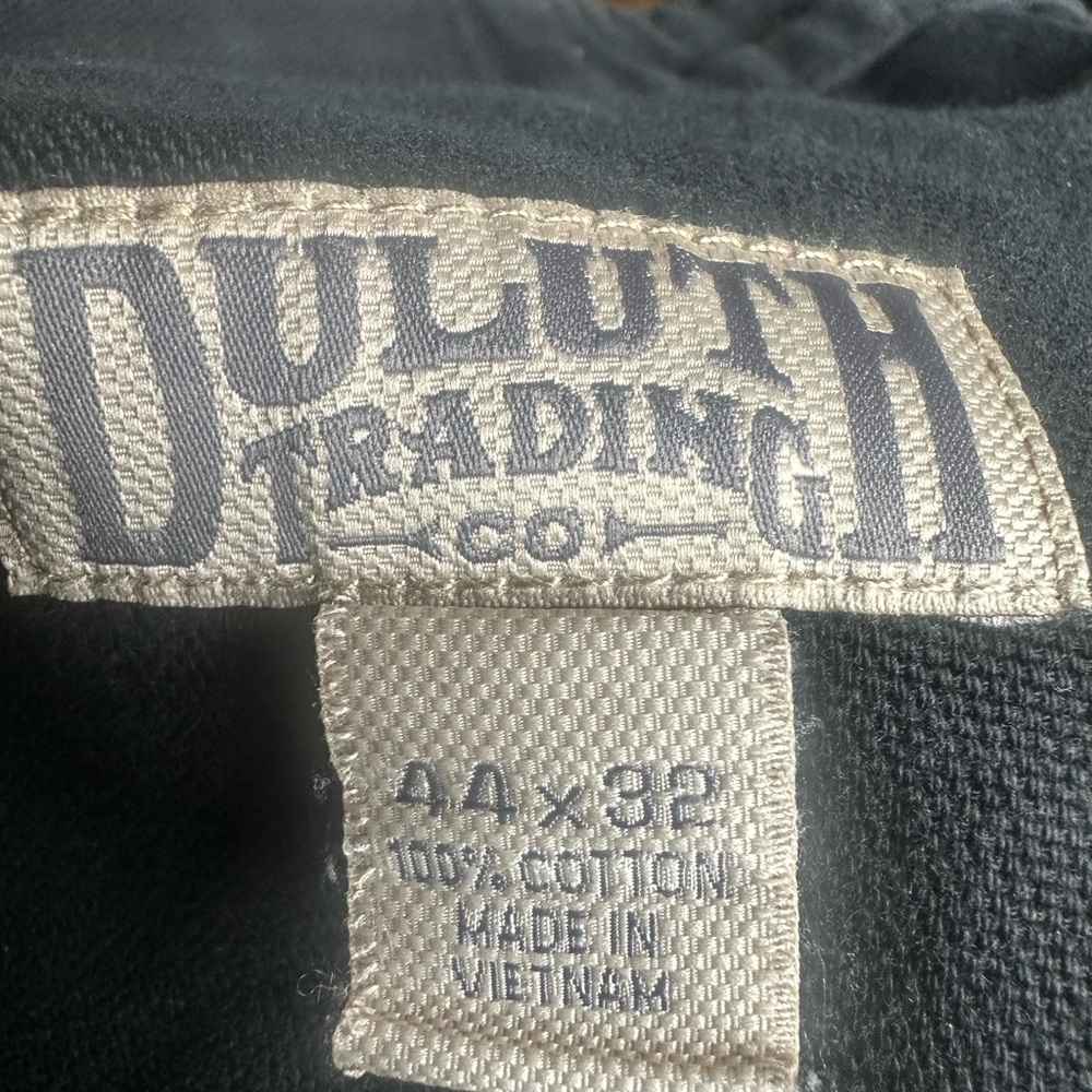 Duluth Trading Co. Black Cotton Shirt